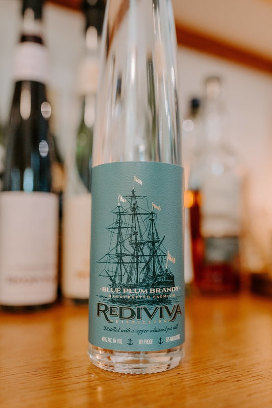 Blue Plum Brandy 375mL