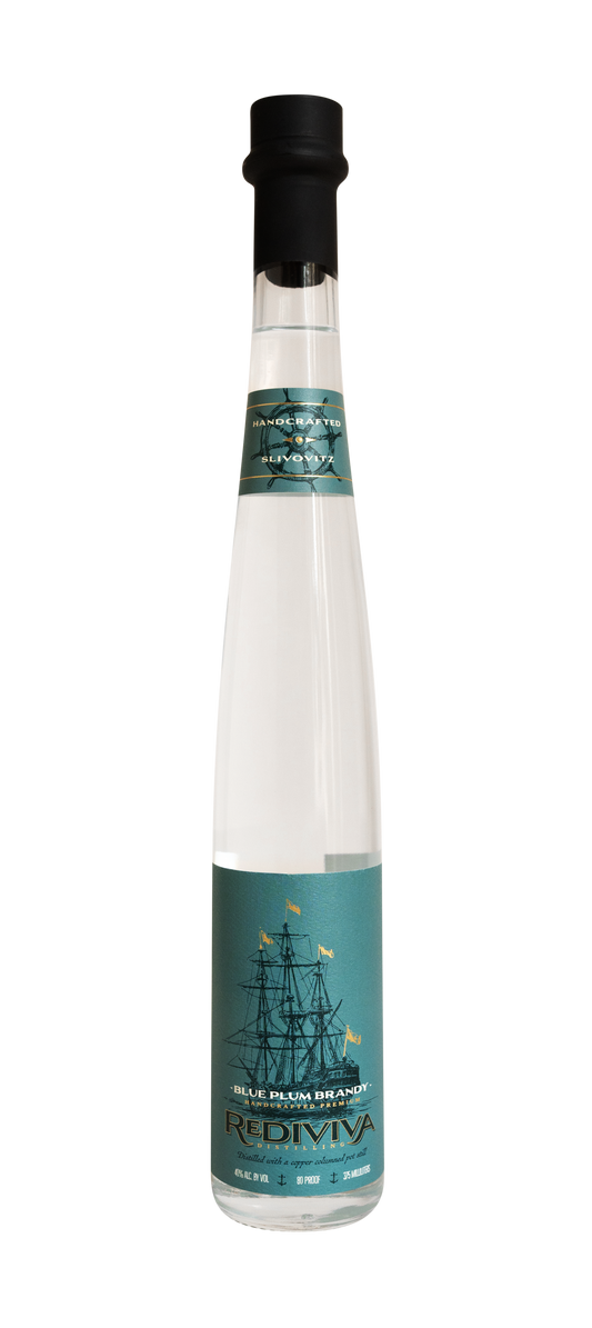 Blue Plum Brandy 375mL